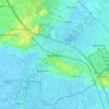 Steenwijk topographic map, elevation, terrain