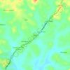 Yreah topographic map, elevation, terrain