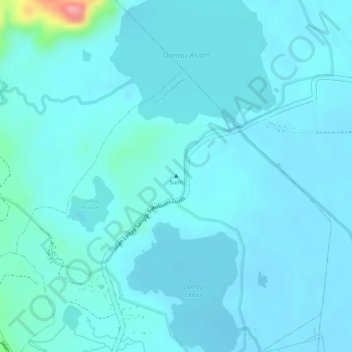 Suoh topographic map, elevation, terrain