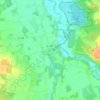 Moorbek topographic map, elevation, terrain