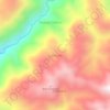 Lambara topographic map, elevation, terrain