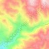 مشيرفة الرواشدة topographic map, elevation, terrain