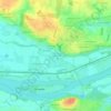 La Vilhouette topographic map, elevation, terrain