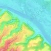 Казачья гора topographic map, elevation, terrain