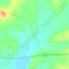 Etoile topographic map, elevation, terrain