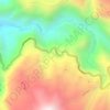 Hacienda La Florida topographic map, elevation, terrain