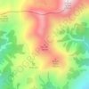 Mount Lyford topographic map, elevation, terrain