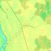 Ceraukste topographic map, elevation, terrain