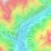 Les Clots topographic map, elevation, terrain