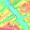 Lingey topographic map, elevation, terrain