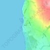 Hasle topographic map, elevation, terrain