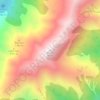 Mount Fyffe topographic map, elevation, terrain