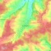 Griesbach topographic map, elevation, terrain