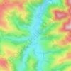 Дихтинец topographic map, elevation, terrain
