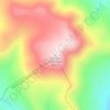 Copper Mountain topographic map, elevation, terrain