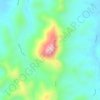 Mount Mooloo topographic map, elevation, terrain