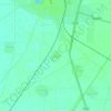 Jodhpur topographic map, elevation, terrain