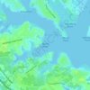 Barren Point topographic map, elevation, terrain