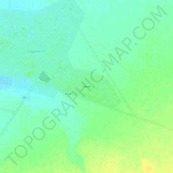 Уюм topographic map, elevation, terrain