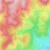 Aymard topographic map, elevation, terrain