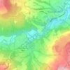 Lintzford topographic map, elevation, terrain