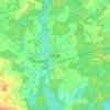 Mirow topographic map, elevation, terrain