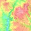 Kervenez topographic map, elevation, terrain