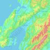 Lower Hutt topographic map, elevation, terrain