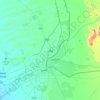 Al Hili topographic map, elevation, terrain