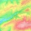 Belle Fontaine topographic map, elevation, terrain