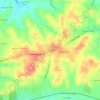 Green Hill topographic map, elevation, terrain