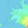 Penn Kear topographic map, elevation, terrain
