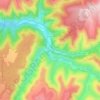 Sedano topographic map, elevation, terrain