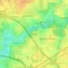 Portitz topographic map, elevation, terrain