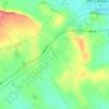 Costa Blanca topographic map, elevation, terrain