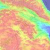 Gegharkunik topographic map, elevation, terrain