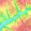 Косарево topographic map, elevation, terrain