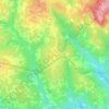 Wantiguere topographic map, elevation, terrain