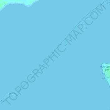 озеро Донузлав topographic map, elevation, terrain