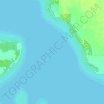 Fishing Lake topographic map, elevation, terrain