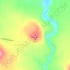 Fawcett Hill topographic map, elevation, terrain