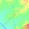 Subdega topographic map, elevation, terrain
