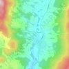 Ysper topographic map, elevation, terrain