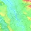 Mousserolle topographic map, elevation, terrain