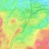 Loganswell topographic map, elevation, terrain