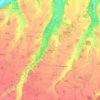 Beham topographic map, elevation, terrain