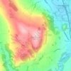 Hope Mountain topographic map, elevation, terrain