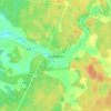 Jaunbagumi topographic map, elevation, terrain