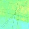 Hortense topographic map, elevation, terrain