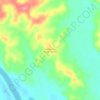 Santo Antônio do Pau Fincado topographic map, elevation, terrain